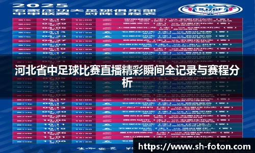 河北省中足球比赛直播精彩瞬间全记录与赛程分析