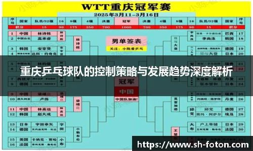 重庆乒乓球队的控制策略与发展趋势深度解析